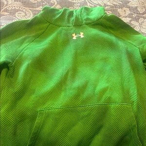 Under Armour Green Striped Hoodie